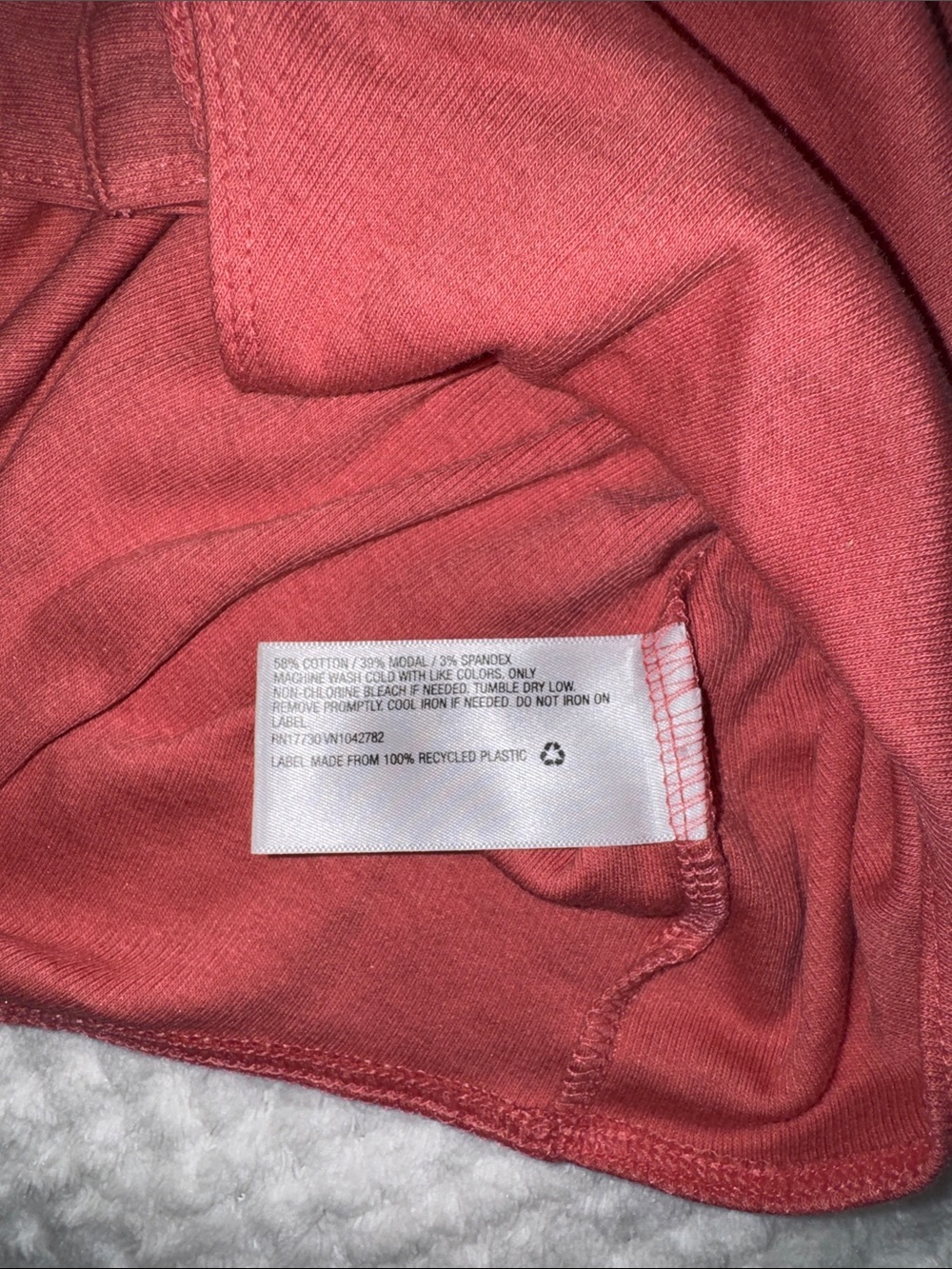 🌸 NWOT A New Day Ribbed Bodysuit – Women’s Small | Rose Pink Sleeveless Bodysuit - Picture 6 of 6